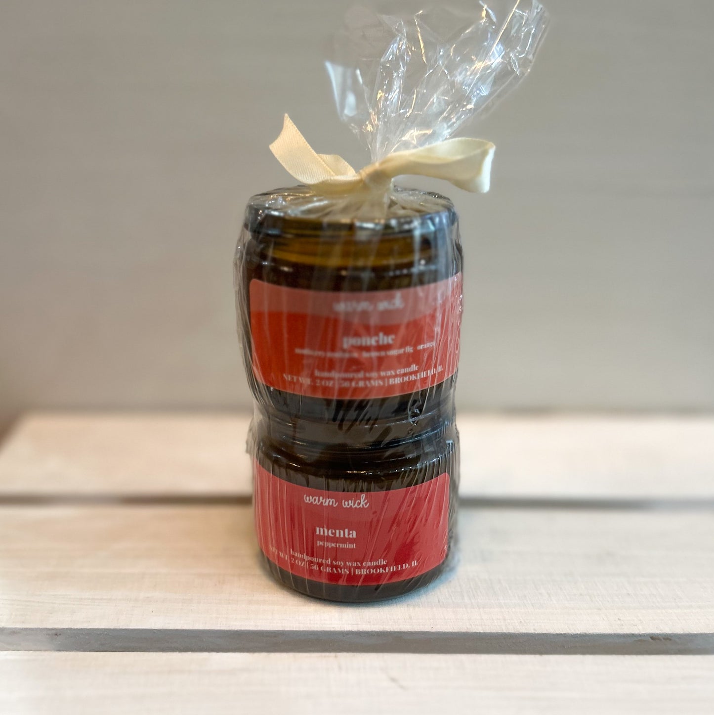 NAVIDAD 2-piece Mini Candle Gift Set - 2 oz