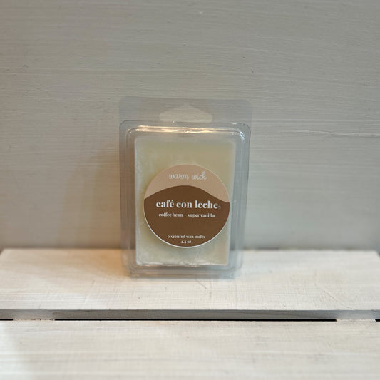 CAFE CON LECHE Natural Soy Wax Melt