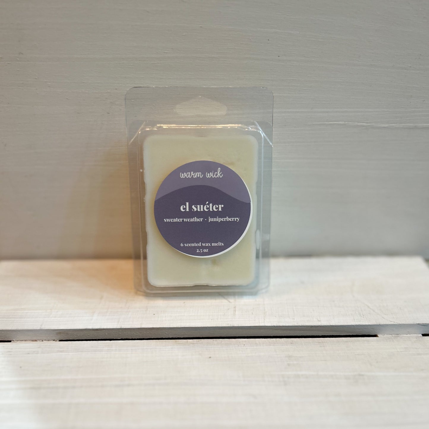El Suéter Natural Soy Wax Melt