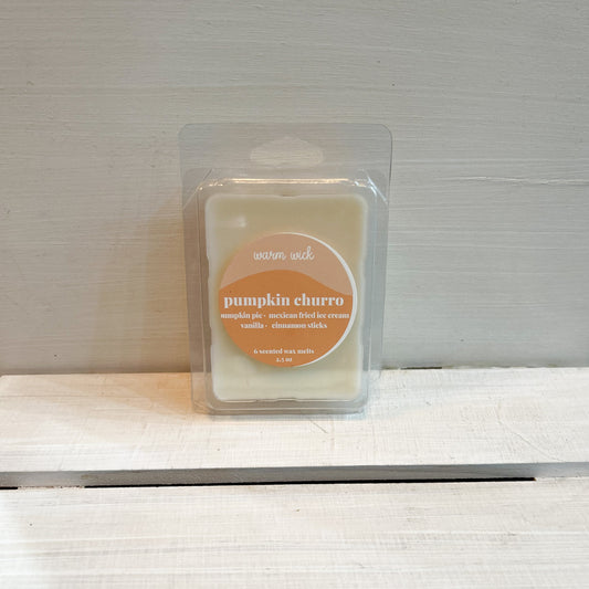 PUMPKIN CHURRO Natural Wax Melt