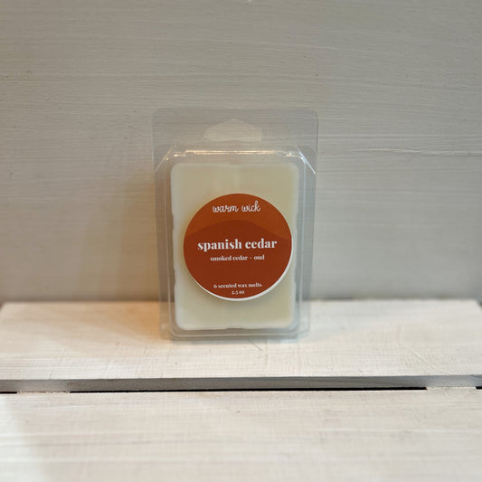 SPANISH CEDAR Natural Soy Wax Melt