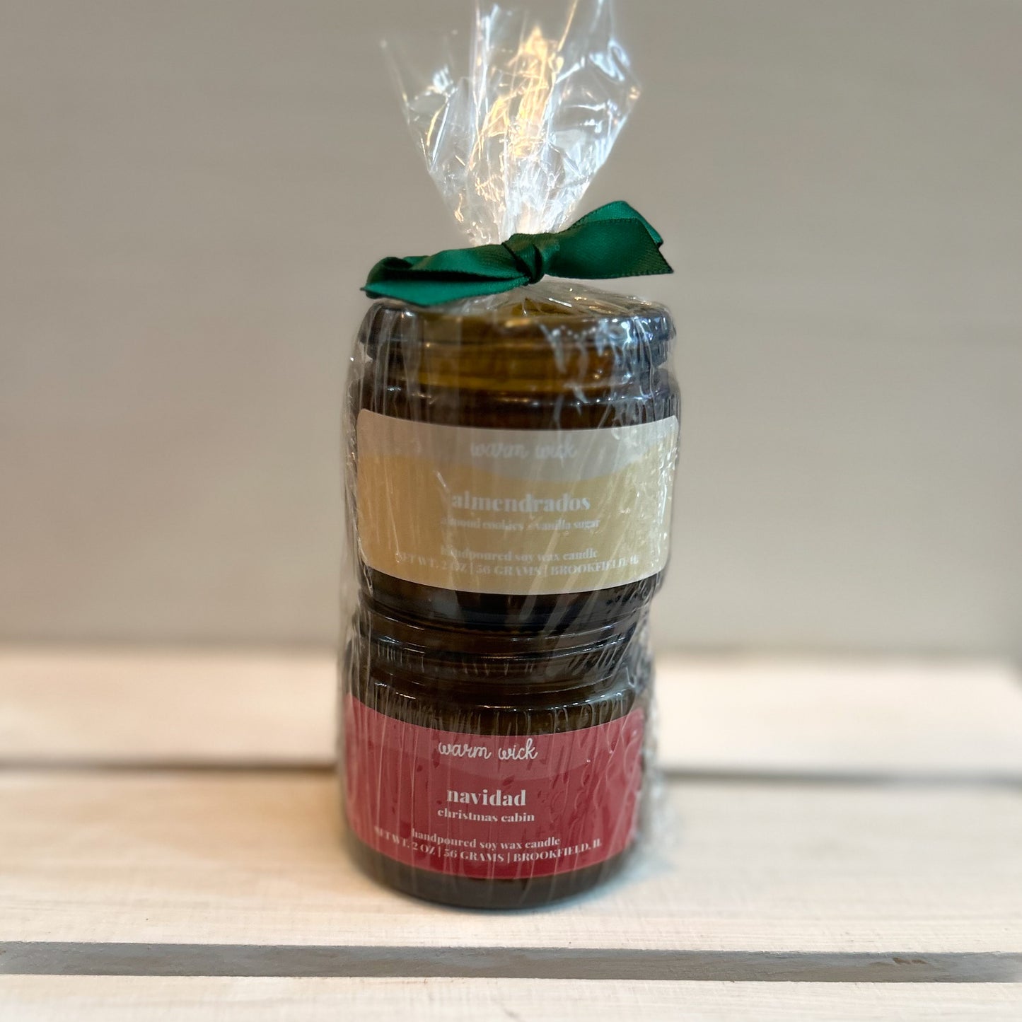 NAVIDAD 2-piece Mini Candle Gift Set - 2 oz