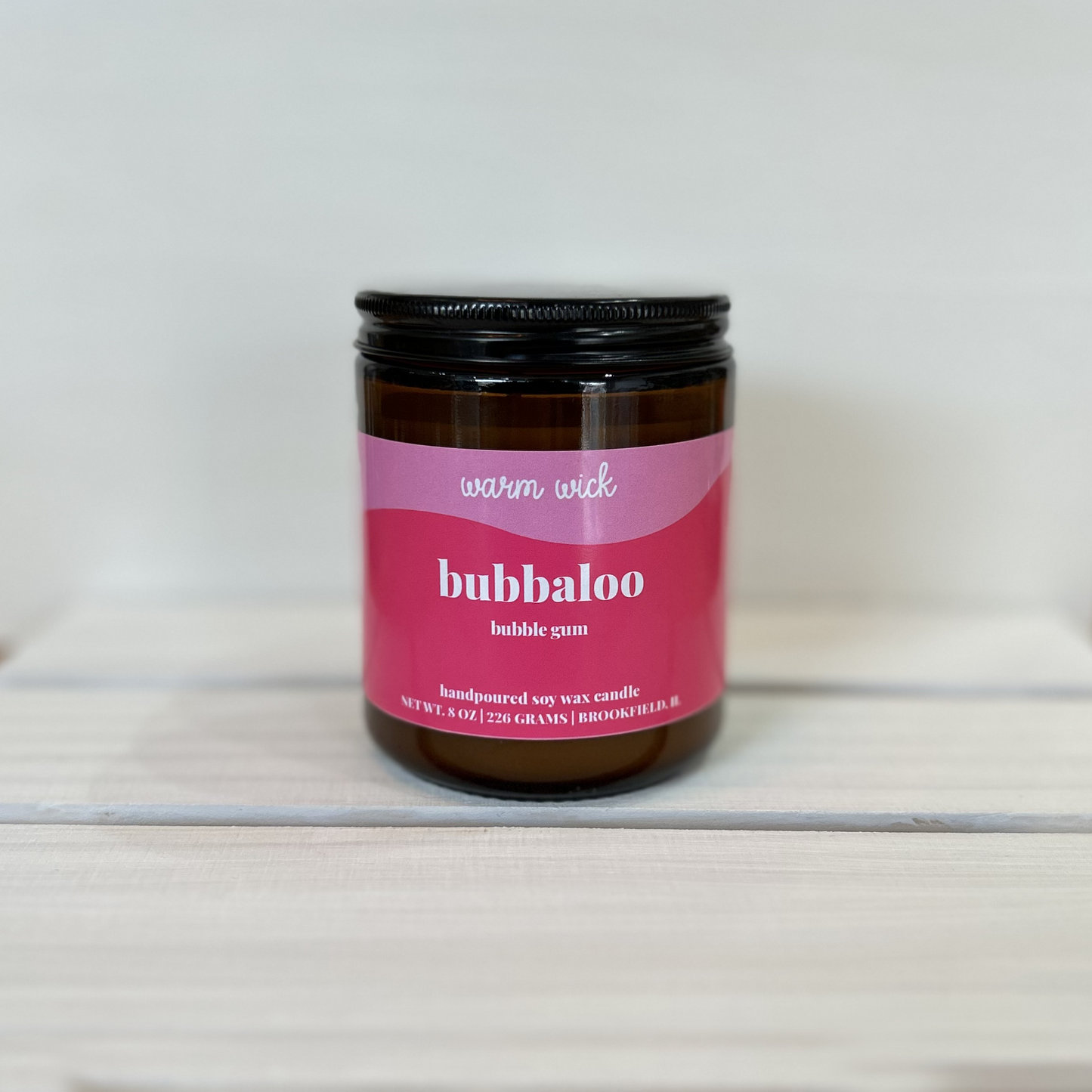 BUBBALOO Natural Soy Wax Candle
