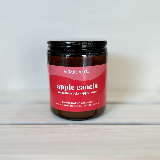APPLE CANELA Natural Soy Wax Candle