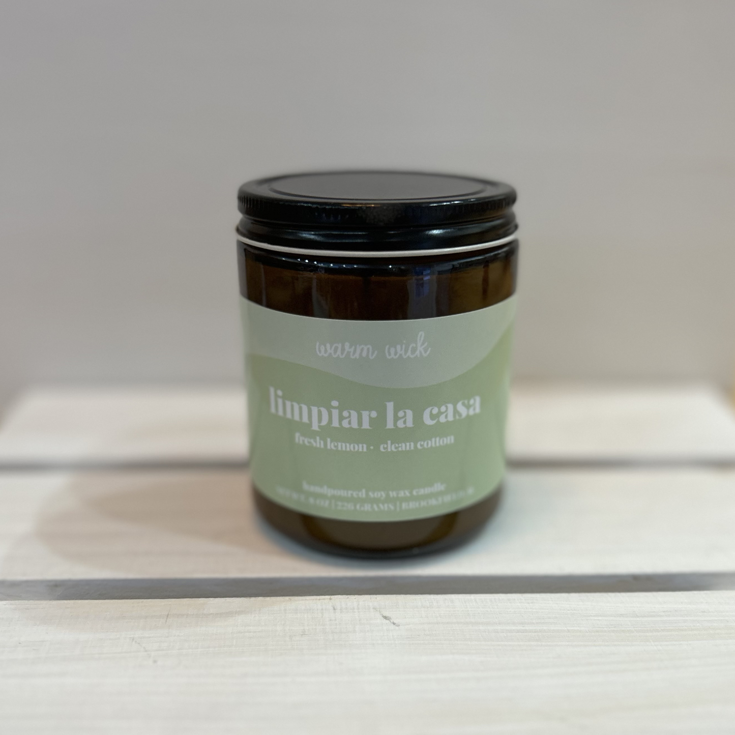 LIMPIAR LA CASA Natural Soy Wax Candle