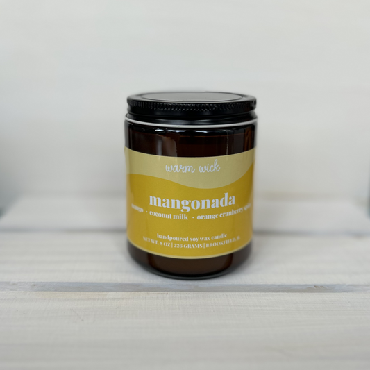 MANGONADA Natural Soy Wax Candle