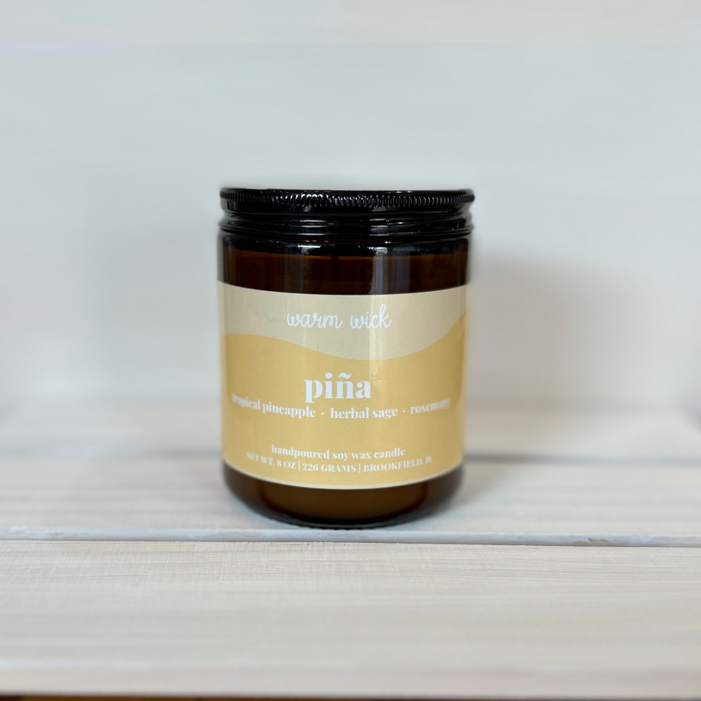 PIÑA Natural Soy Wax Candle