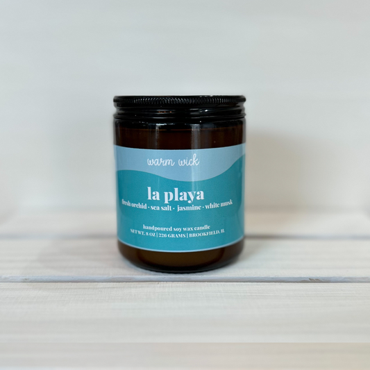 LA PLAYA Natural Soy Wax Candle