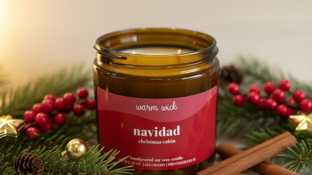 use navidad warm wick candle https://warmwickco.com/products/navidad-natural-soy-wax-candle
