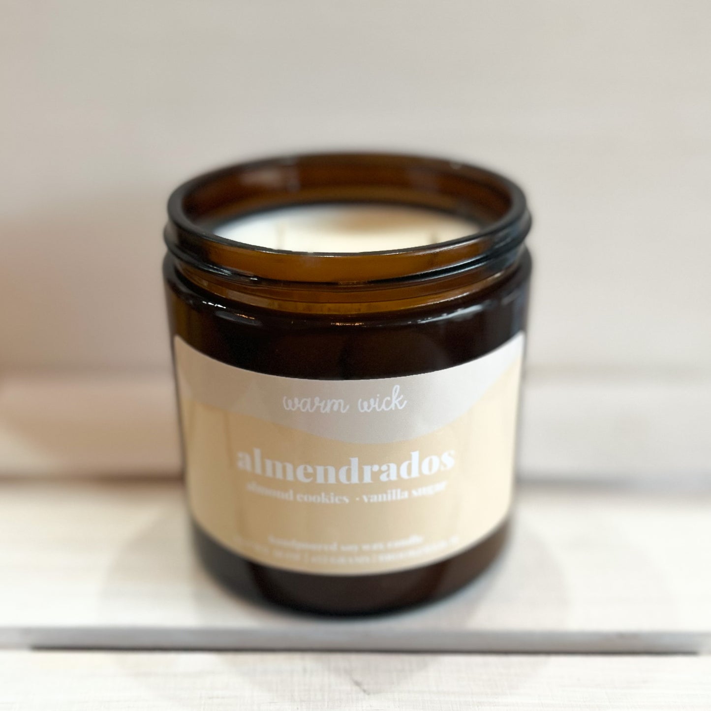 ALMENDRADOS Natural Soy Wax Candle