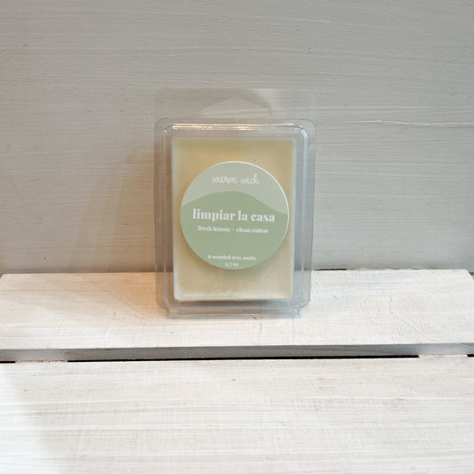 LIMPIAR LA CASA Natural Soy Wax Melt