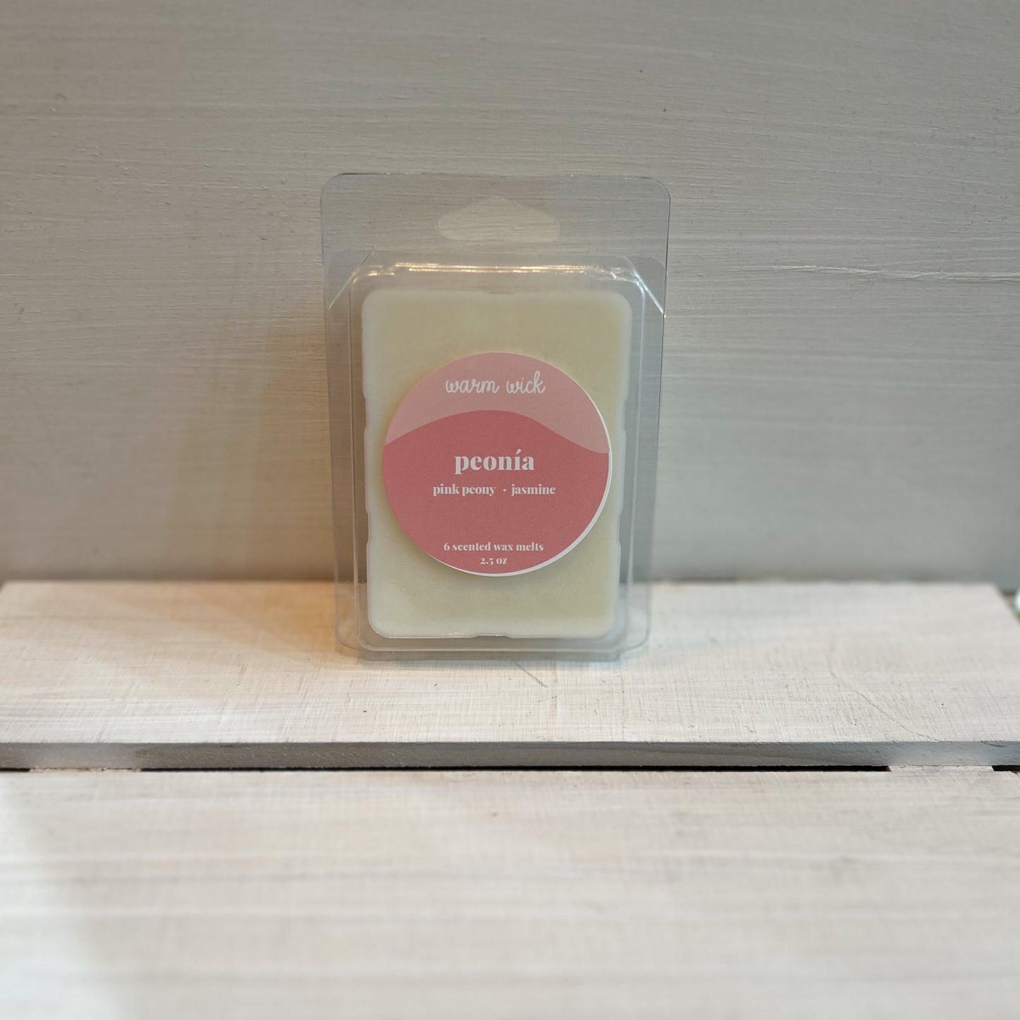 Peonía Natural Soy Wax Melt