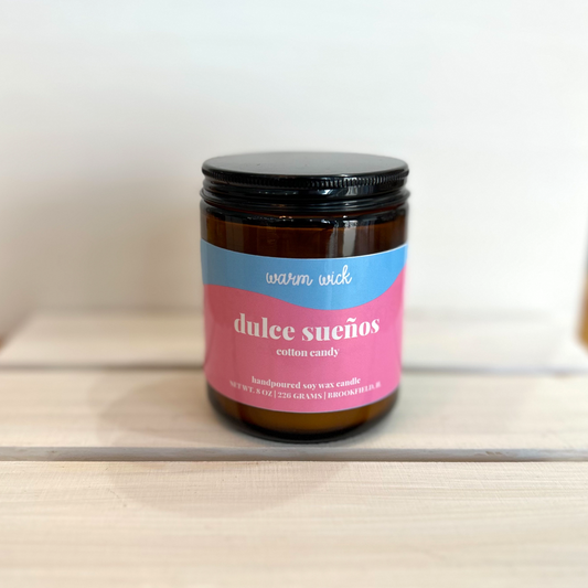 DULCE SUEÑOS Natural Soy Wax Candle