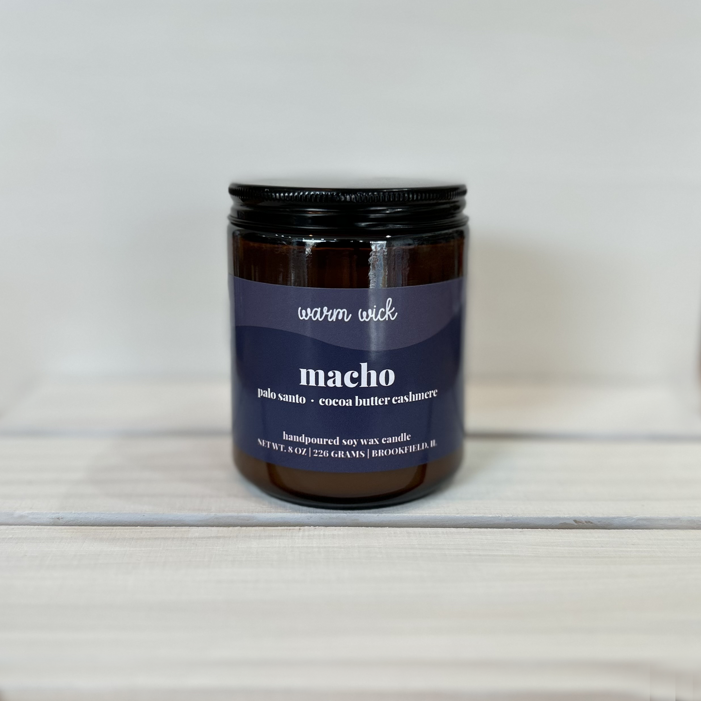 MACHO Natural Soy Wax Candle