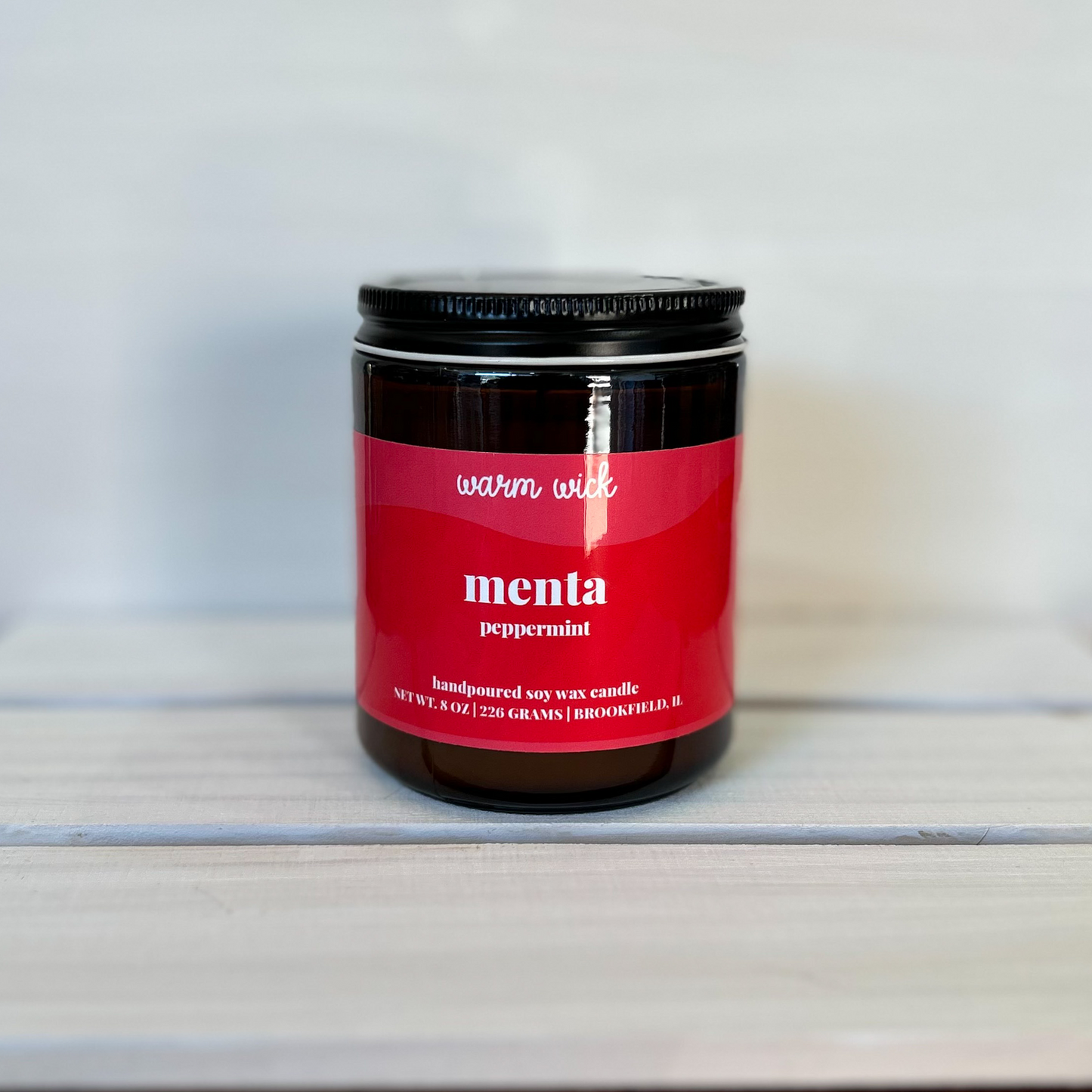 MENTA Natural Soy Wax Candle