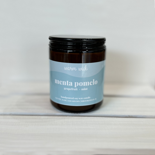 MENTA POMELO Natural Soy Wax Candle