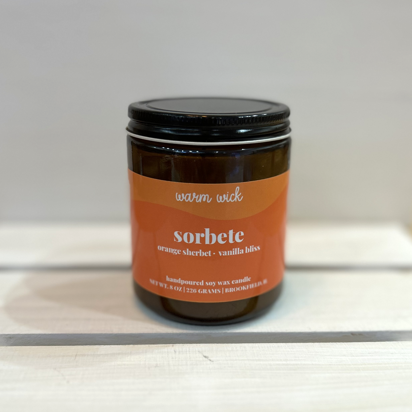 SORBETE Natural Soy Wax Candle